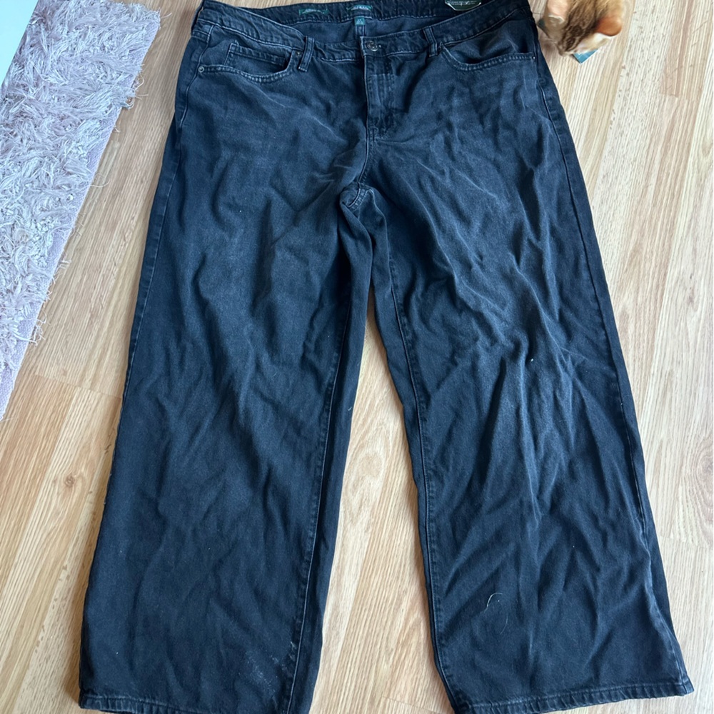 Wild Fable Black Flare Wide Leg Jeans